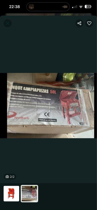 Masina de spalat piese 50 l