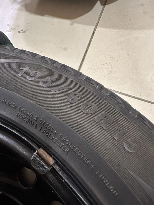 Запаска 4х100/195/60R15