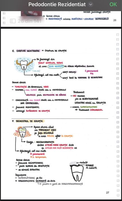 Sinteze Rezidențiat Medicină dentară