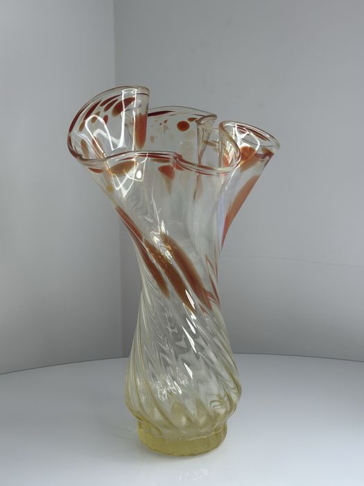 Вазы винтаж стекло посуда ретро