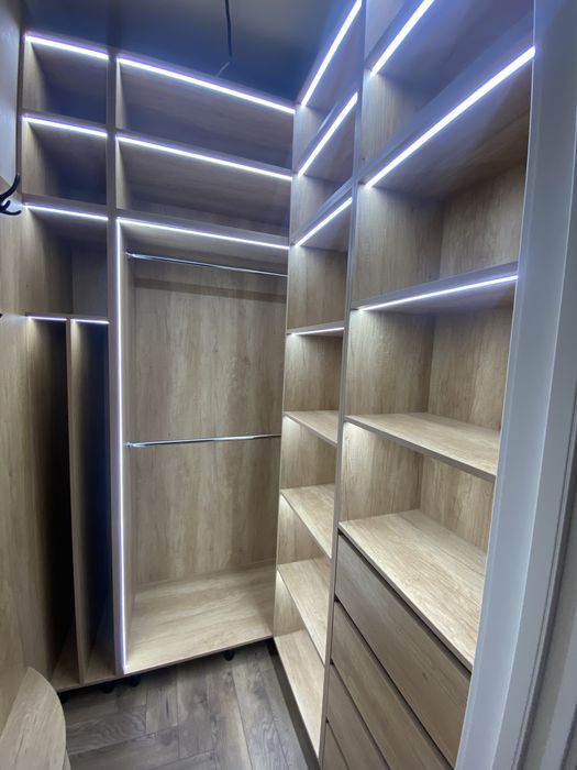 Стильные гардеробные на заказ