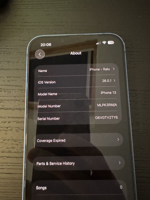Apple iPhone 13, 128GB, Face ID OK, Funcționează Perfect