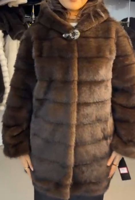 ЭКО норковая шуба