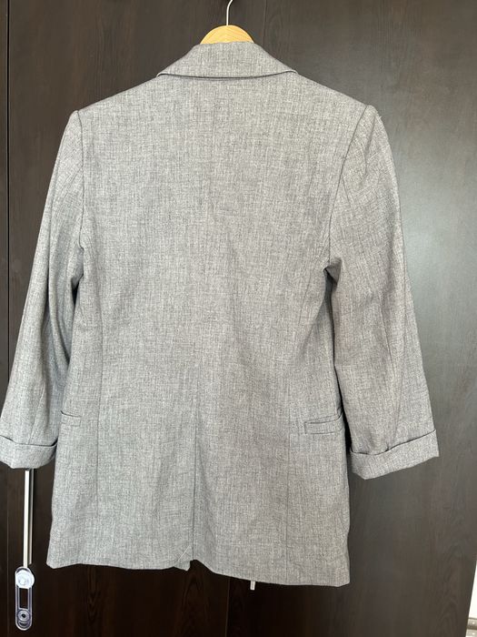 Сиво Сако Bershka