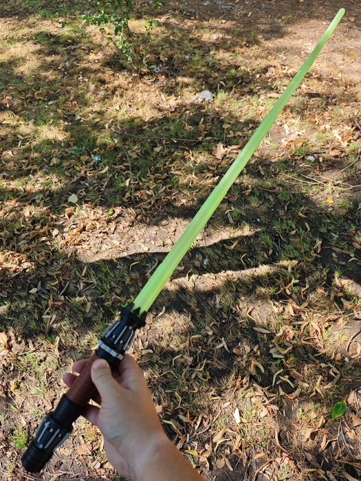 Светещ в тъмното Светлинен меч Rey Skywalker Lightsaber StarWars