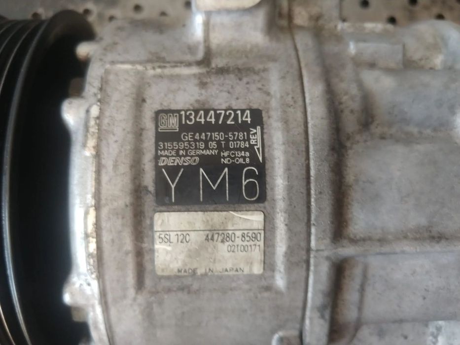 compresor clima ac b13dtc 1.3cdti opel corsa e 13447214  ge447150-5781