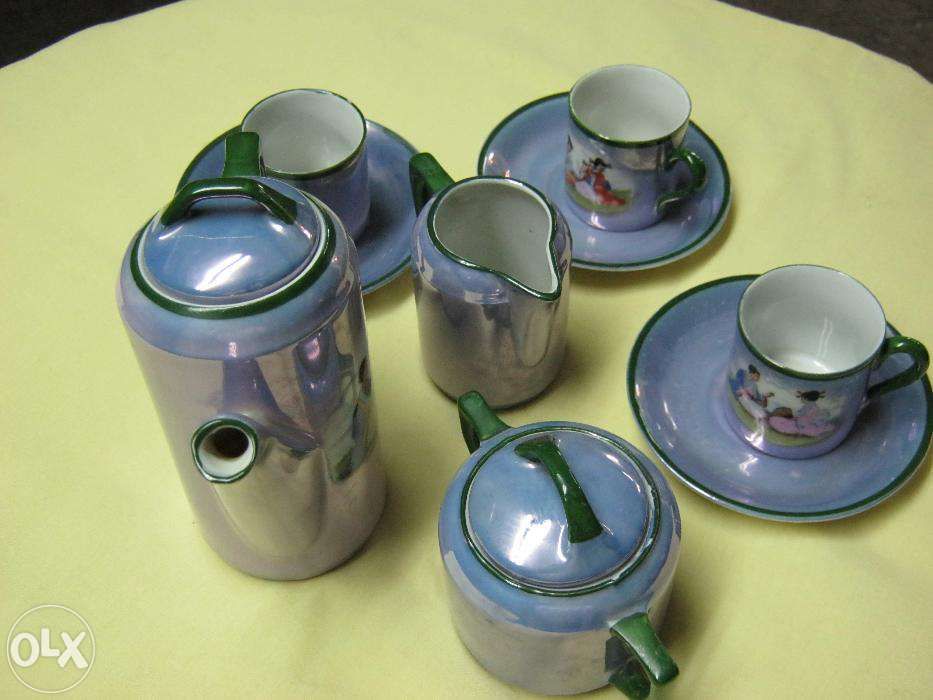 Set portelan Bavaria,pt 3 persoane,motive asiatice.