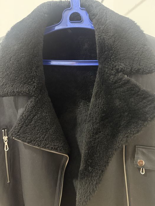 Дубленка из натурального меха .