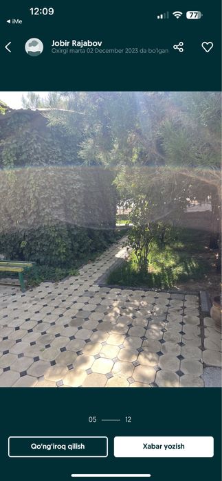 yunsobod 10 kv 1 xonali uy arzon narxda