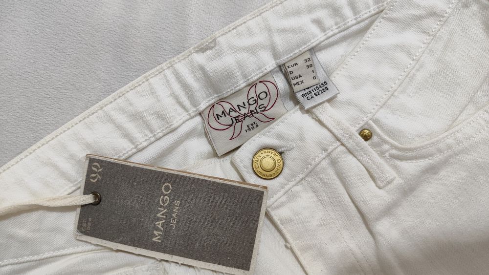 Mango и Benetton фирменные джинсы