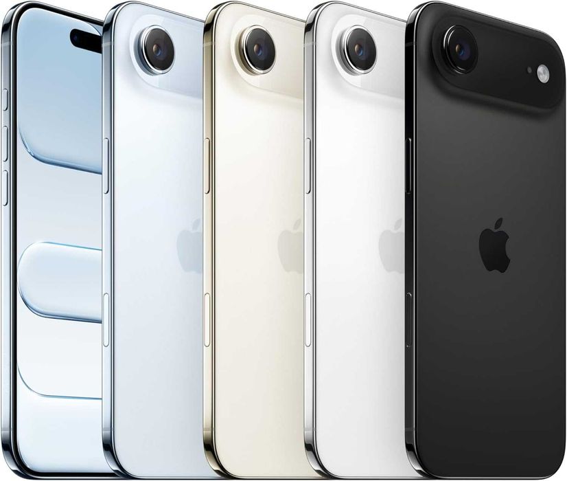 Нов! 12м Гаранция! iPhone Air 256GB + 12GB RAM Blue, Gold, Black