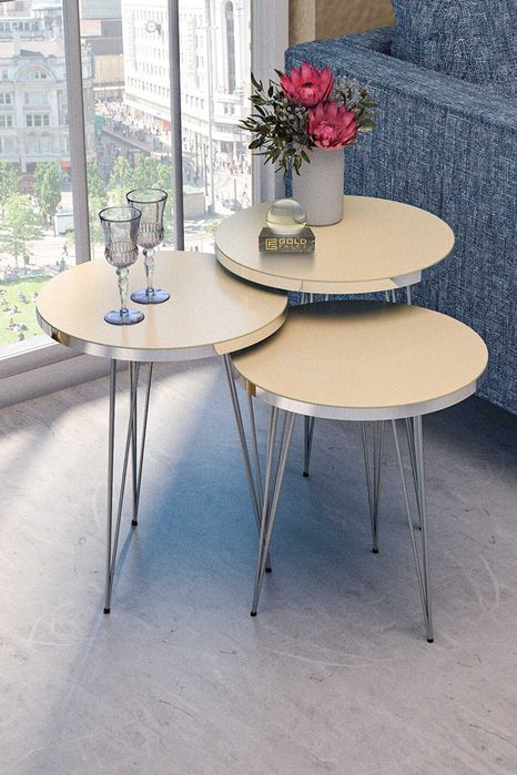 Масички за кафе - комплект 3 бр.