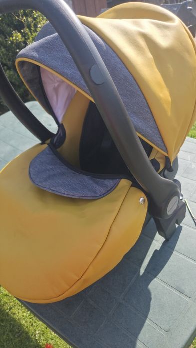 Cărucior 3 in 1 krausman nexxo yellow