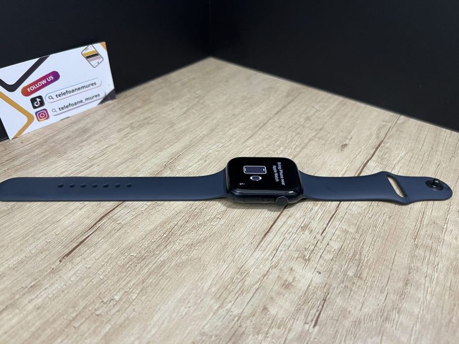 Apple Watch SE3 44mm Midnight Second-Hand Foarte Bun 2 ani garanție, T