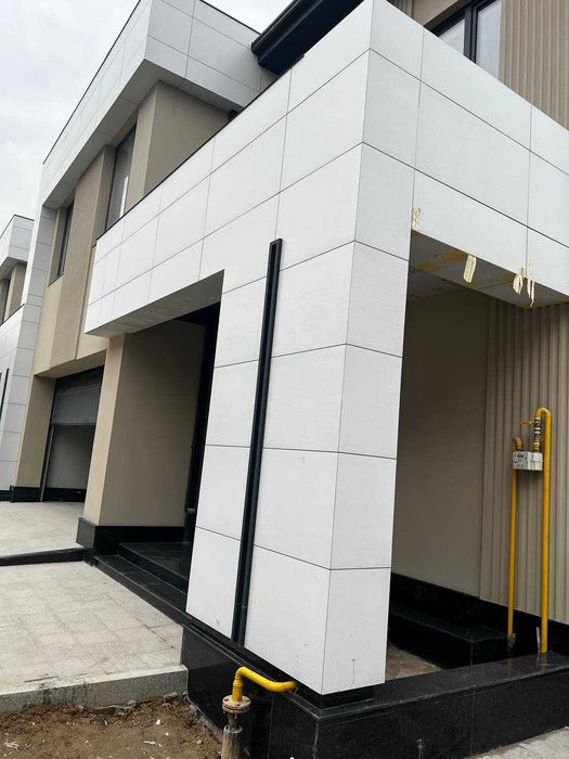 Suxoy montaj fasad ishlari | Сухой монтаж вентилируемый фасад под ключ