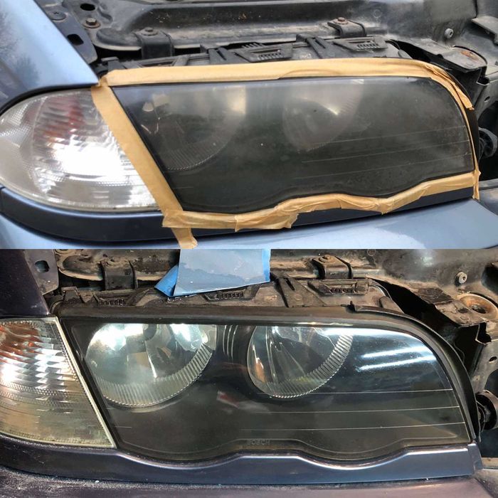 Полиране на фарове