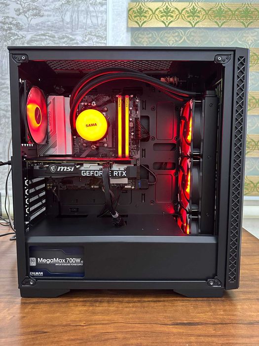 Игровой компьютер: Ryzen 5 7600X | RTX 3060 | DDR5 16GB | 1TB NVMe