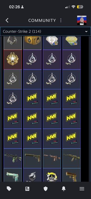 Steam аккаунт ( cs2, dota 2, peak, rainbow six siege