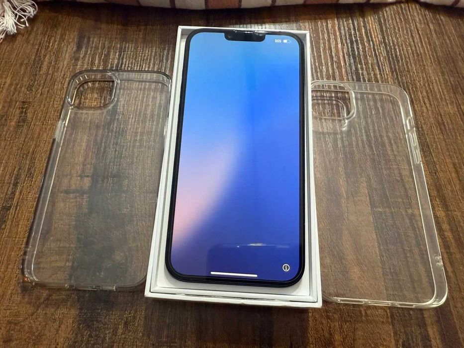 iPhone 14 plus negru 128g impecabil