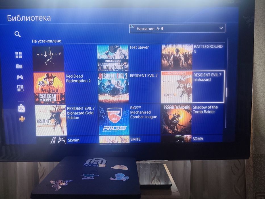 Ps 4 slim 500gb 2 джойстика