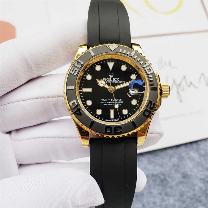 Автоматичен мъжки часовник Rolex Yacht-Master Gold