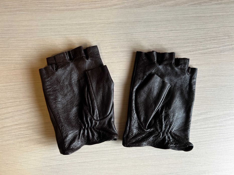 Manusi Piele Sofat, maro inchis, ader. volan condus, elegante, unisex