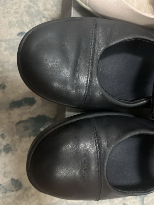 Ecco балетки(сменка) туфли кожаные