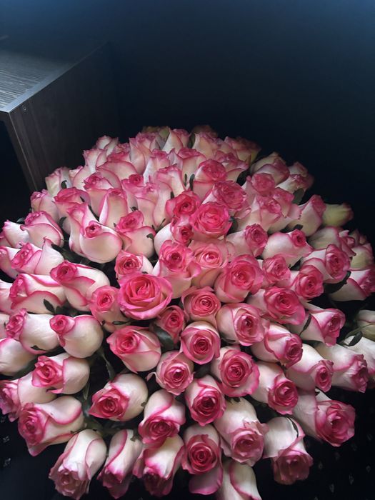 Цветы букет роза 101