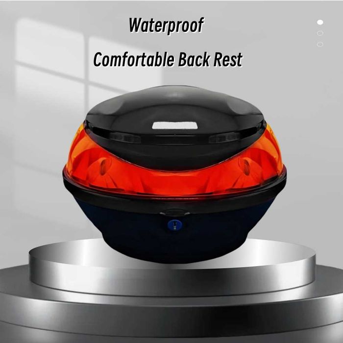 Cutie portbagaj moto/scuter, 28x28x20 cm, cu cheie si sistem antifurt