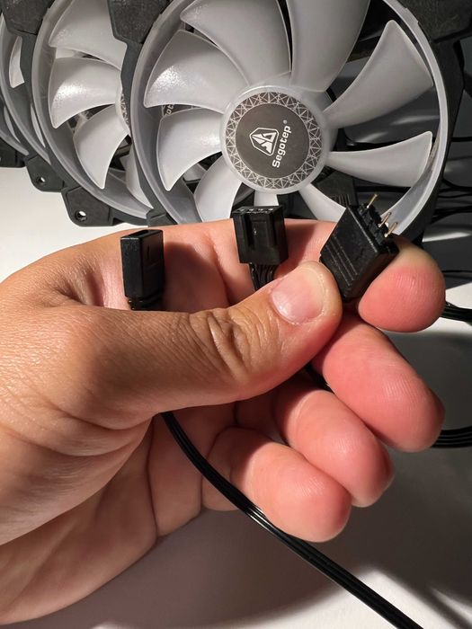 Ventilatoare 120mm RGB Segotep, Aqirys, Deepcool