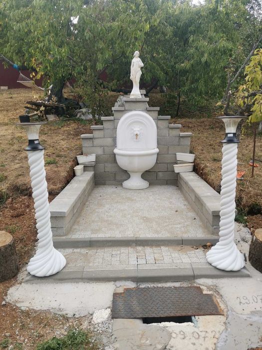 Градинска чешма от 3 части