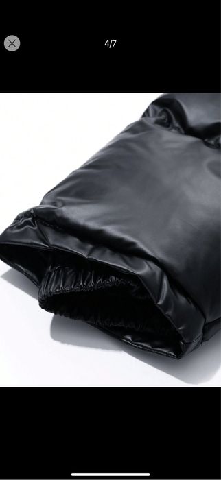 Пухкаво черно зимно дамско яке / пухенка Dazy Shein