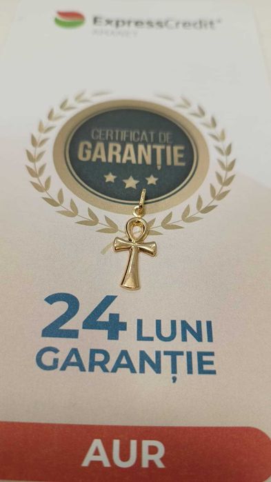 [AG24 Harlau B.45726.3] Pandantiv aur 18k 0.72gr - Garantie 2 ani!