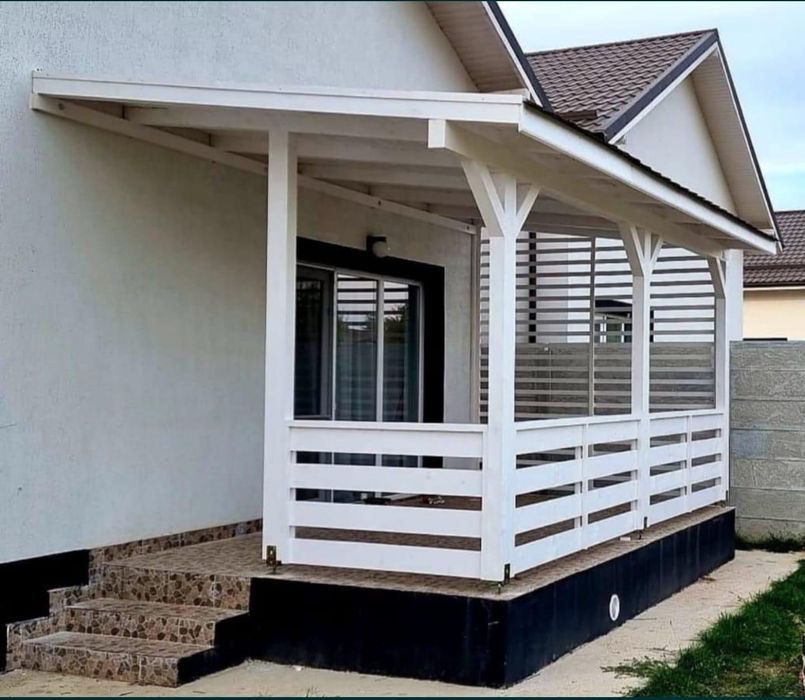 Confectionam case modulare pe structură metalică cabane tip A