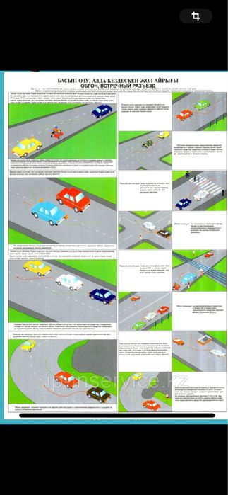 Плакаты ПДД  для автошкол 32 шт.