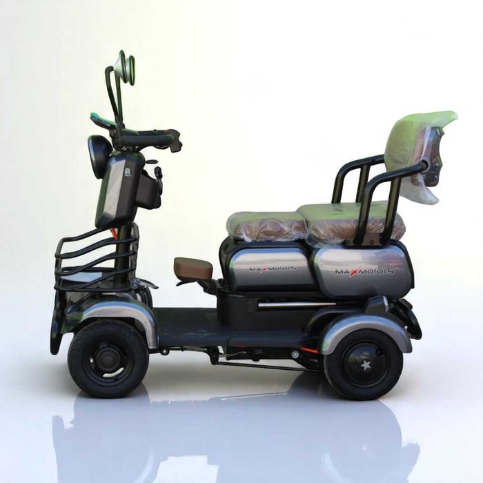 Електрическа триместна четириколка MaxMotors Х4 1500W - Graphite