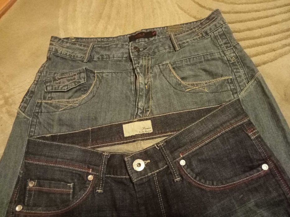 Fuste office, denim, stofa lana, sacou subțire,  jeanși 3/4 - 38