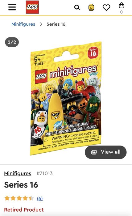 LEGO минифигурка Series 16 Rogue (71013)