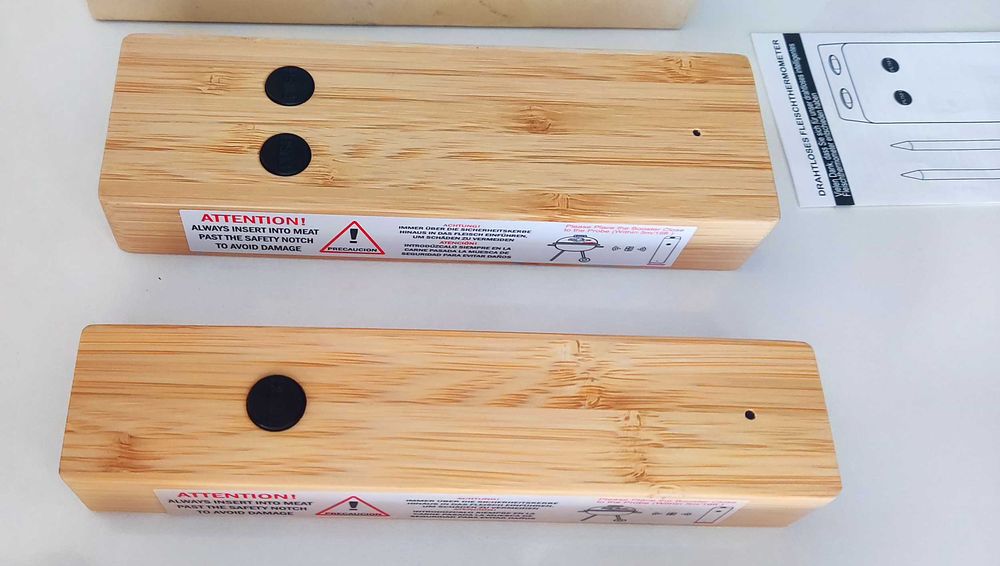 термометри 2бр за месо - wireless, smart, IP67