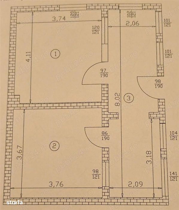 Casa de vanzare Buturugeni,25 km de Bucuresti,teren 1966 mp