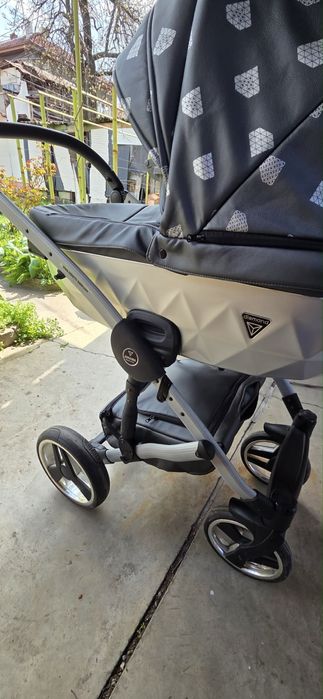 Детска количка 2в1,Junama DiamondV2,Glow04,Grey