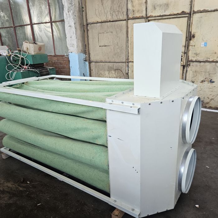 аспирация прахоуловител с ракави мотор 7,5 kw.