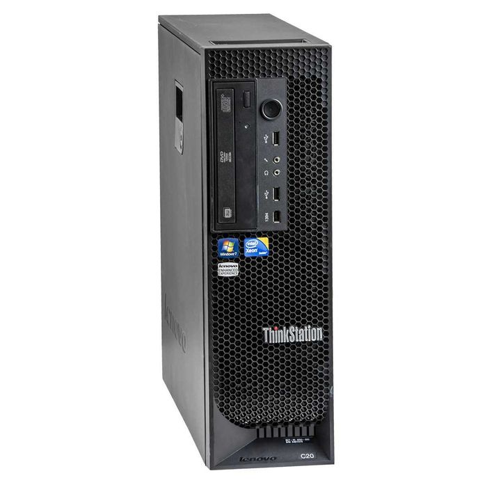 Lenovo ThinkStation C20 Tower, 2 x Xeon E5620, 98GB DDR3 3 TB HDD