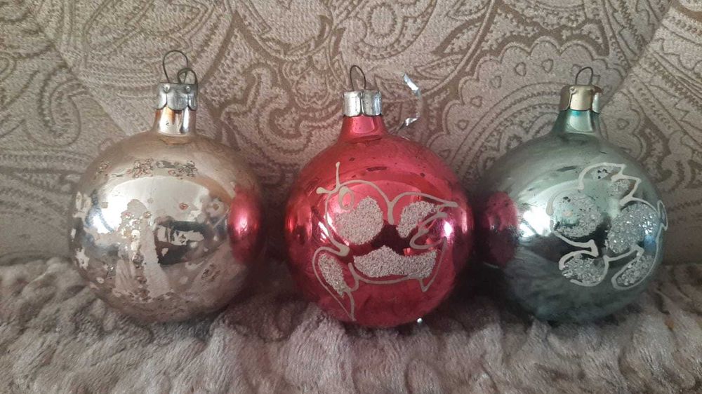 Советские Елочные игрушки