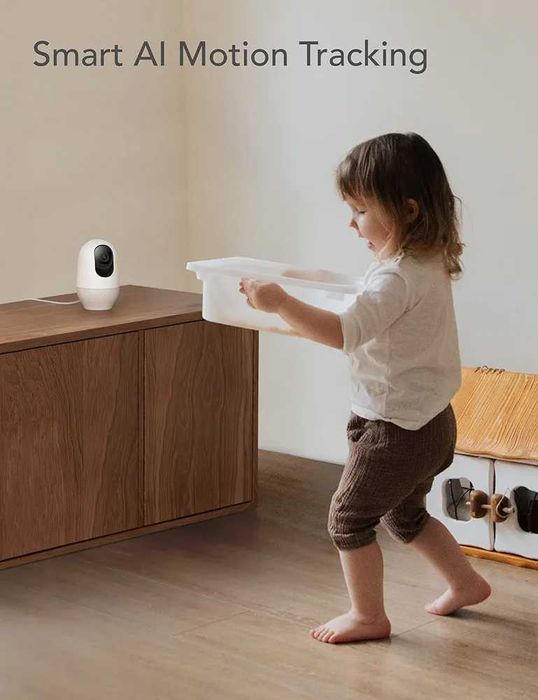 Чисто нова камера бебефон Nooie 360 ​​Cam 2, 2к резолюция