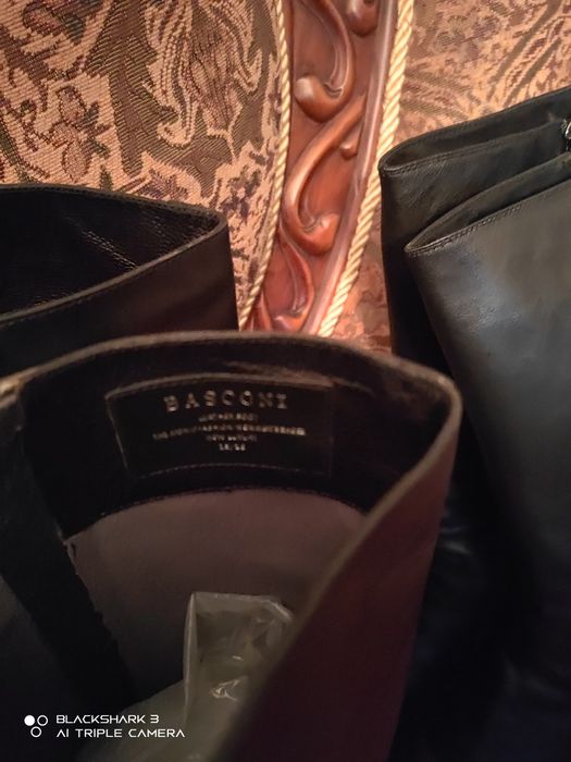 Женские сапожки длинные