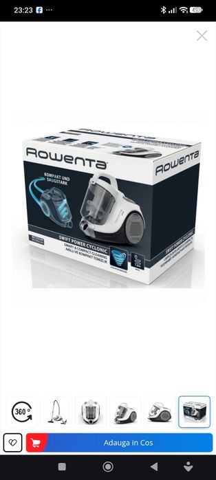 Aspirator Rowenta turbo 750w