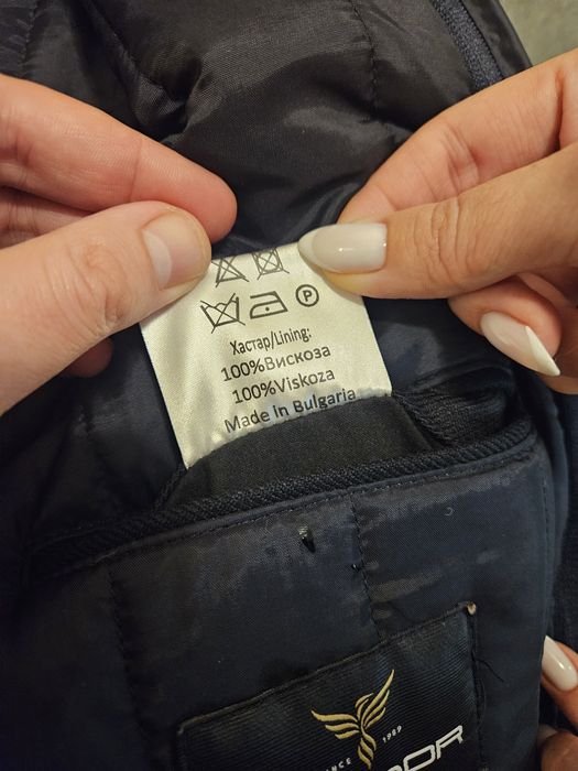 Мъжко вълнено палто Teodor