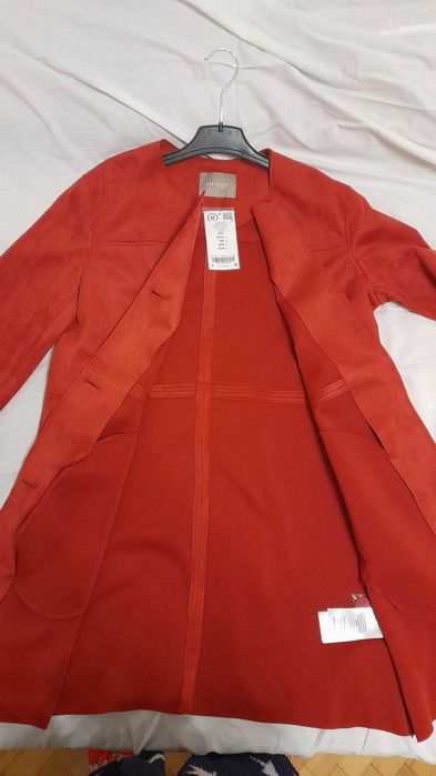 Haina dama din material ce imita pielea intoarsa