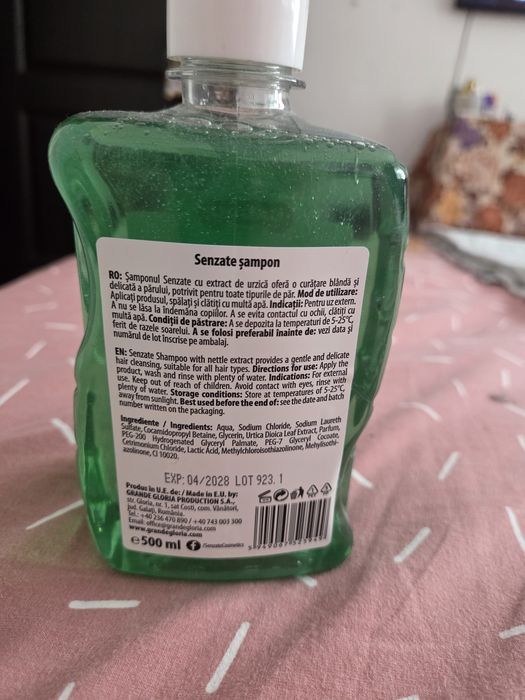 Spirulina si sampon Noi sigilate si in termen
